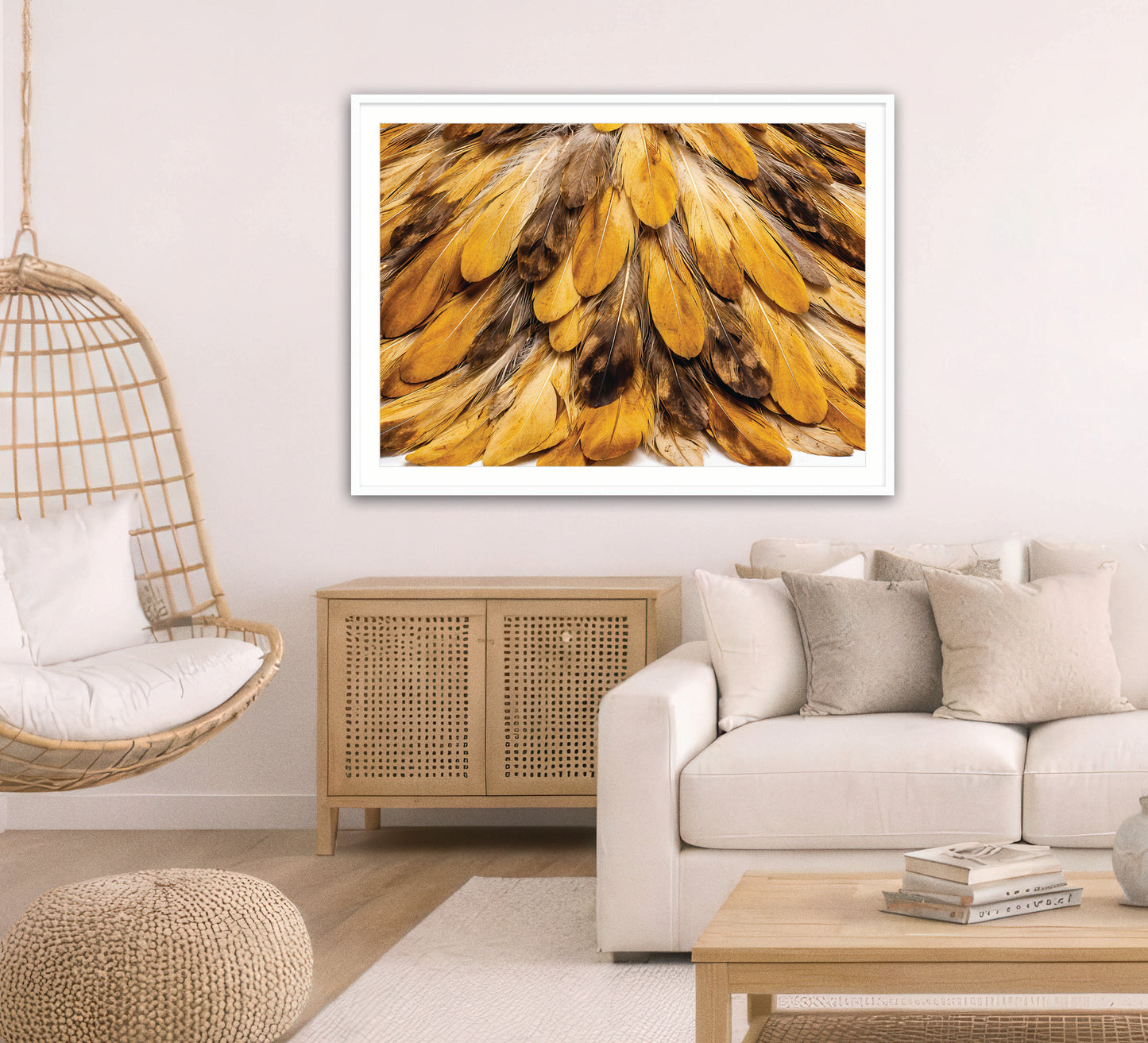 Feather Golden Plume