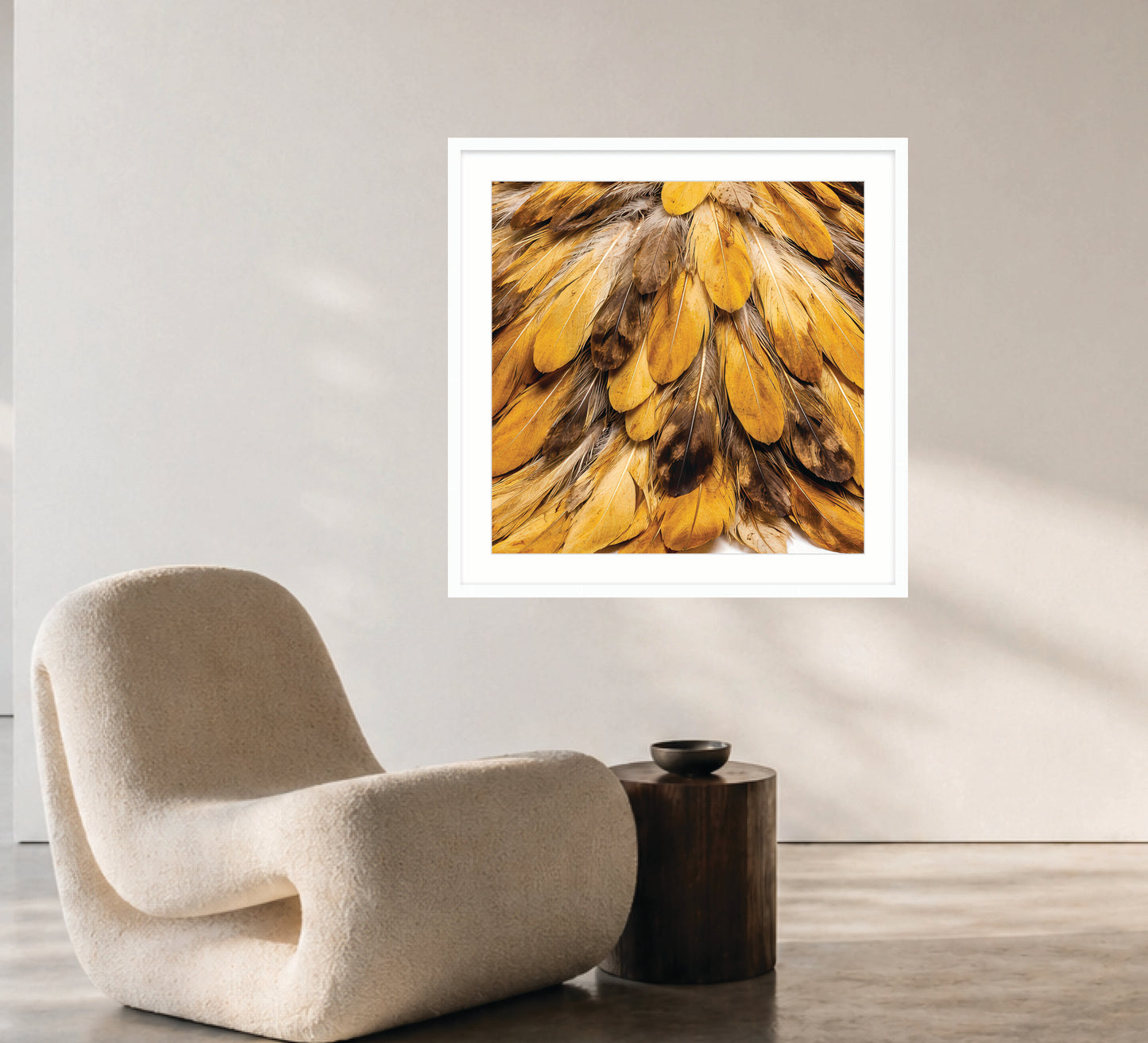 Feather Golden Plume