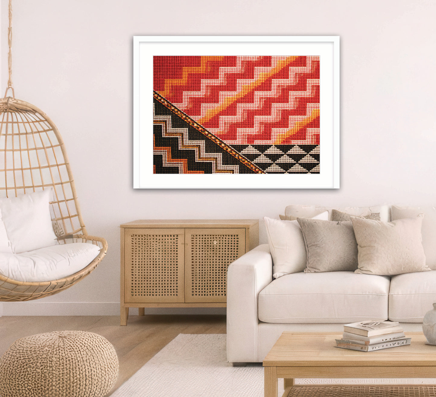 Woven Geometry - Ember Path