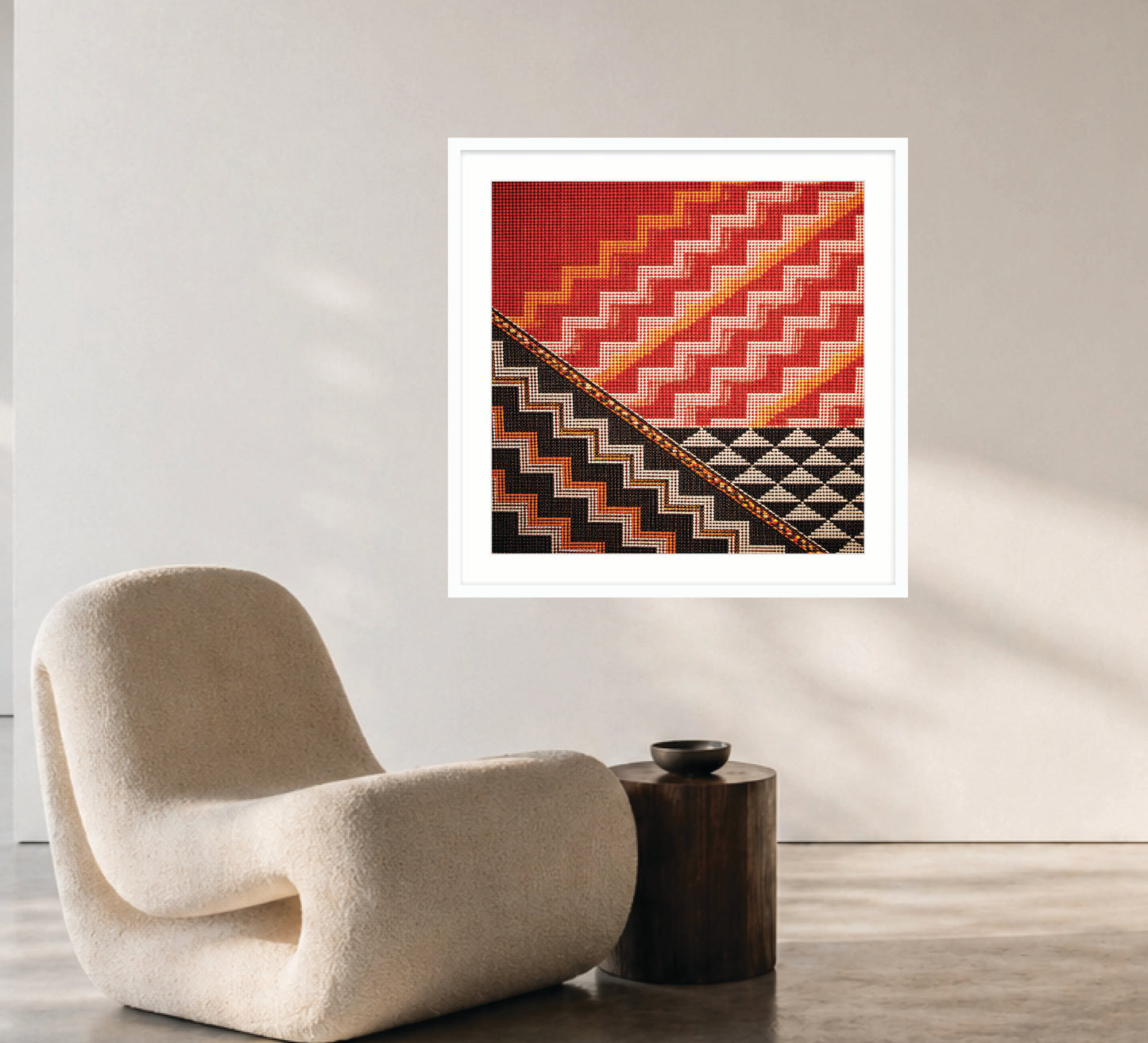 Woven Geometry - Ember Path