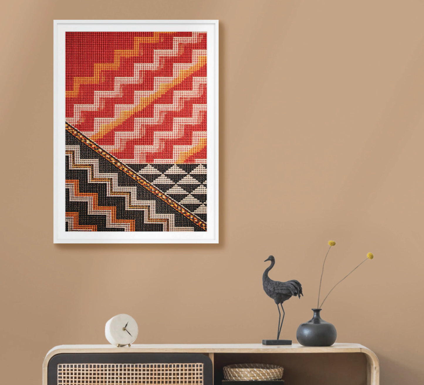 Woven Geometry - Ember Path