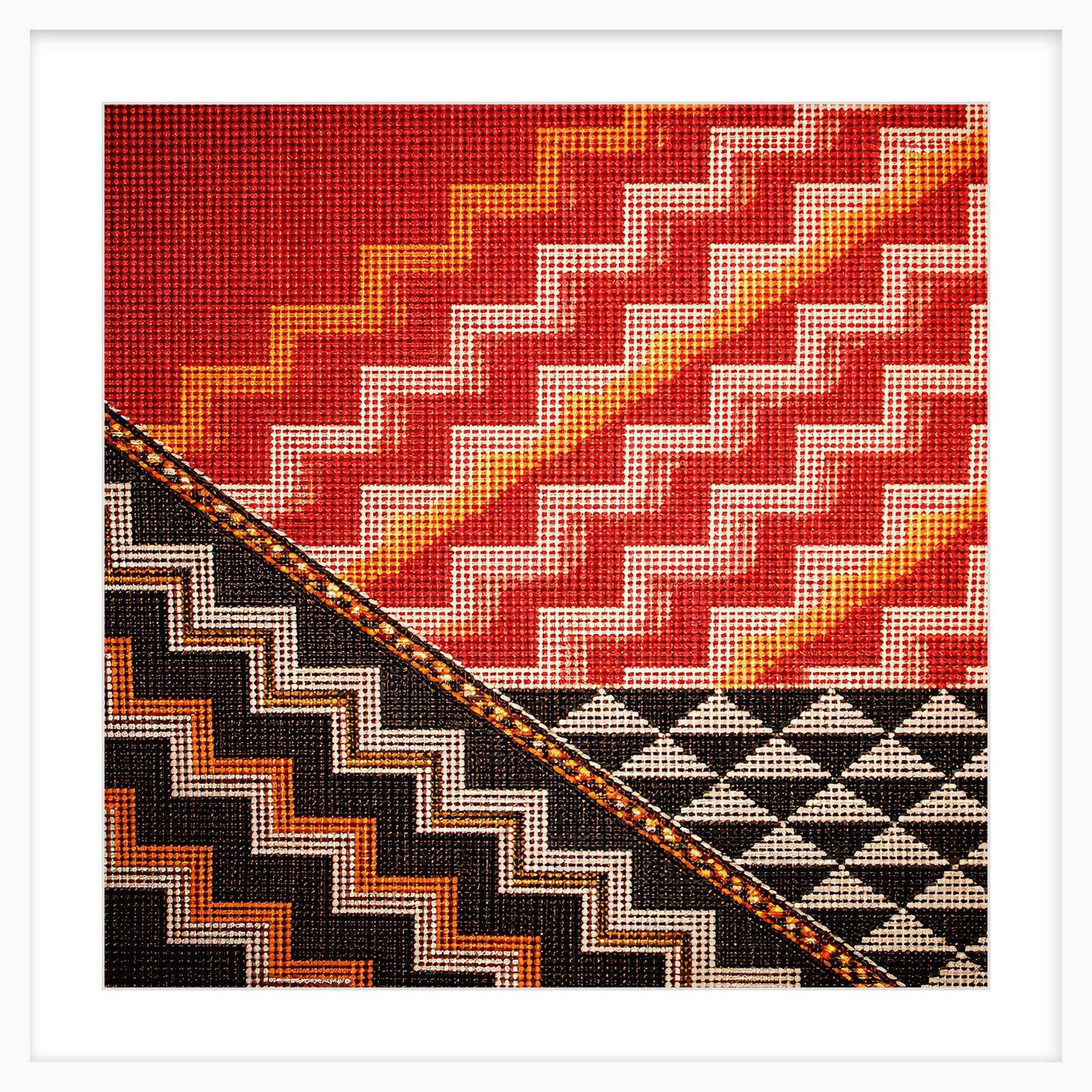 Woven Geometry - Ember Path