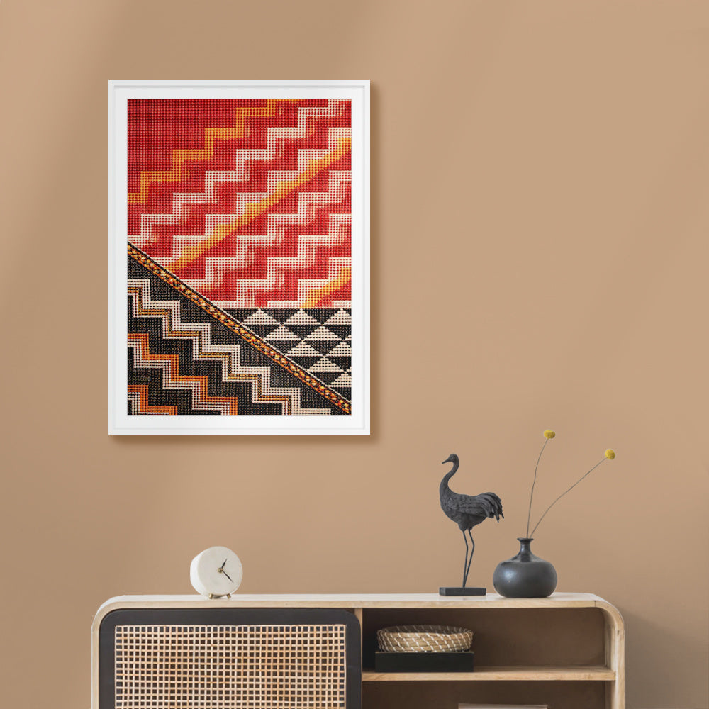 Woven Geometry - Ember Path
