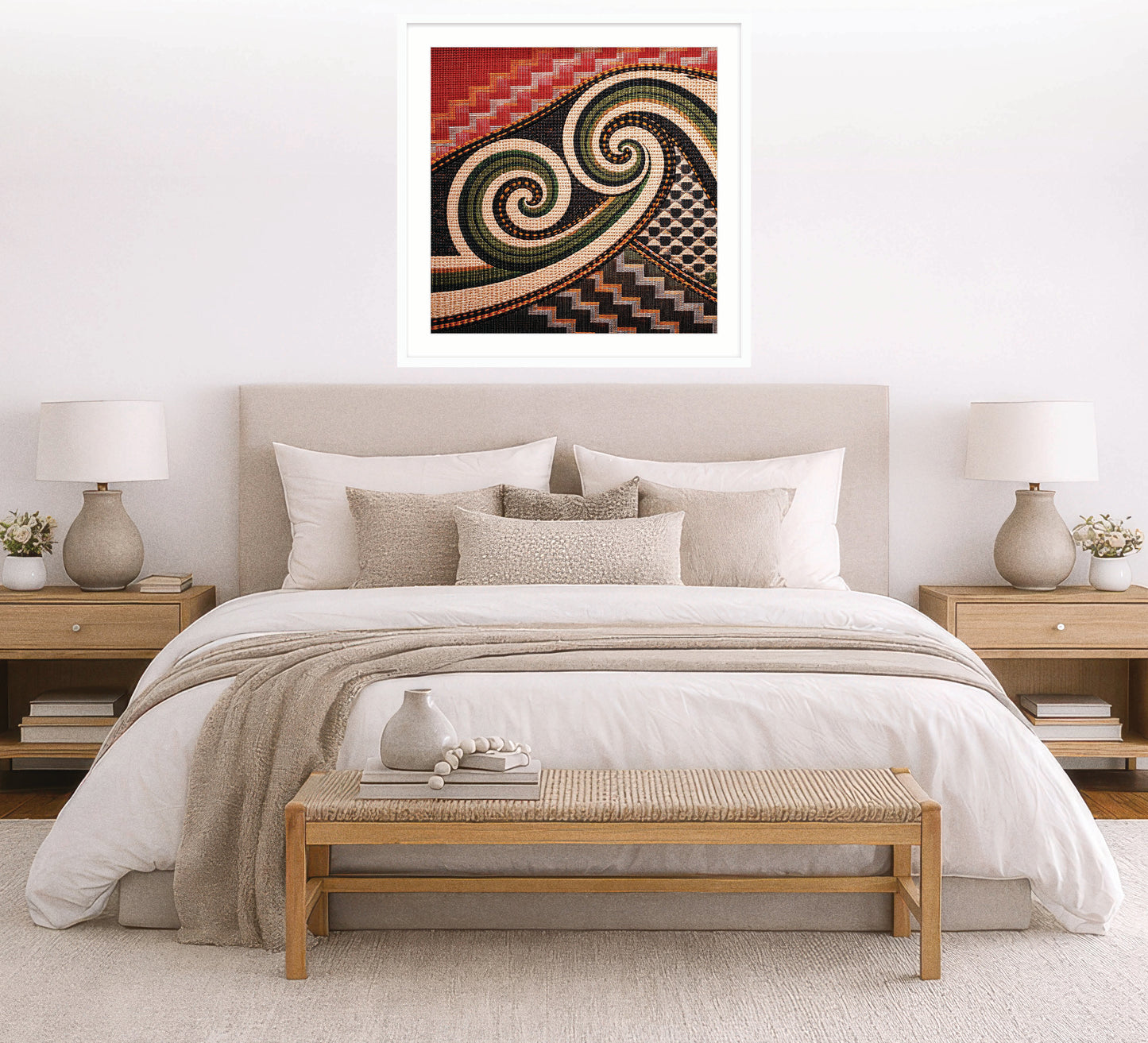Woven Geometry - Koru Pathway