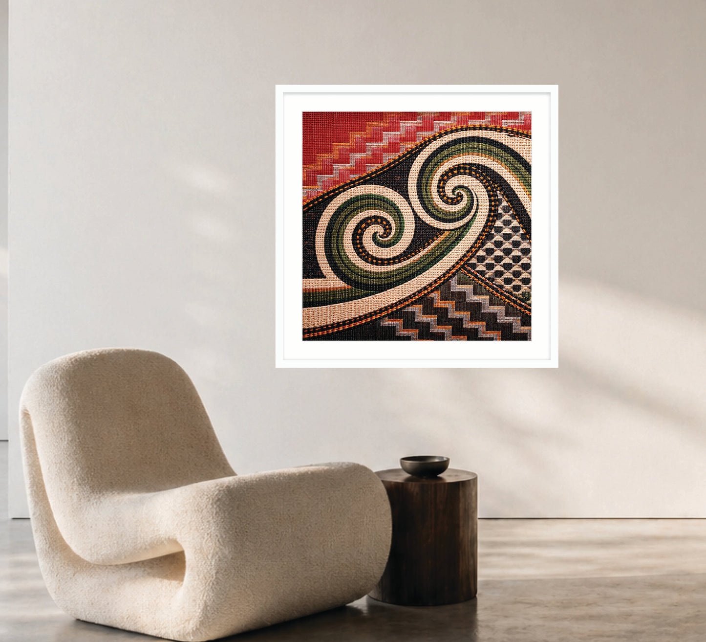 Woven Geometry - Koru Pathway
