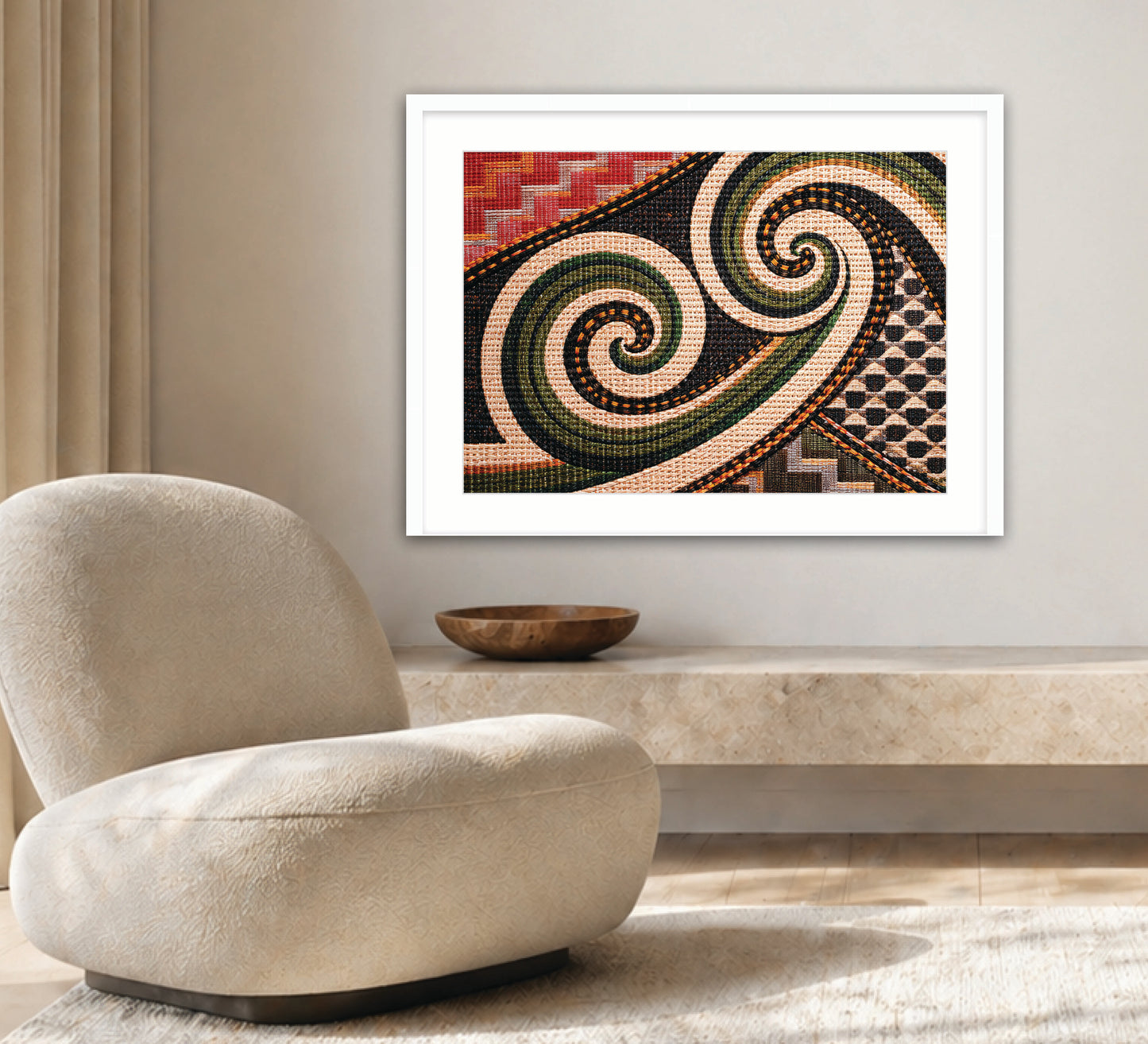 Woven Geometry - Koru Pathway