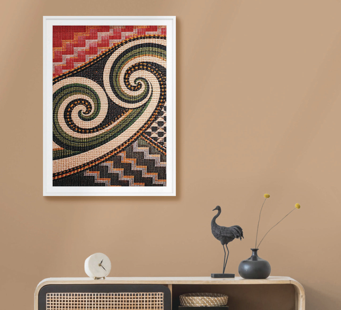 Woven Geometry - Koru Pathway