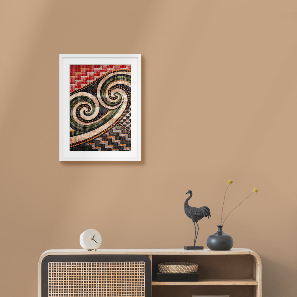 Woven Geometry - Koru Pathway