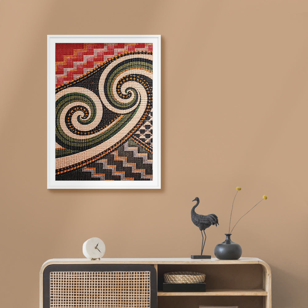 Woven Geometry - Koru Pathway