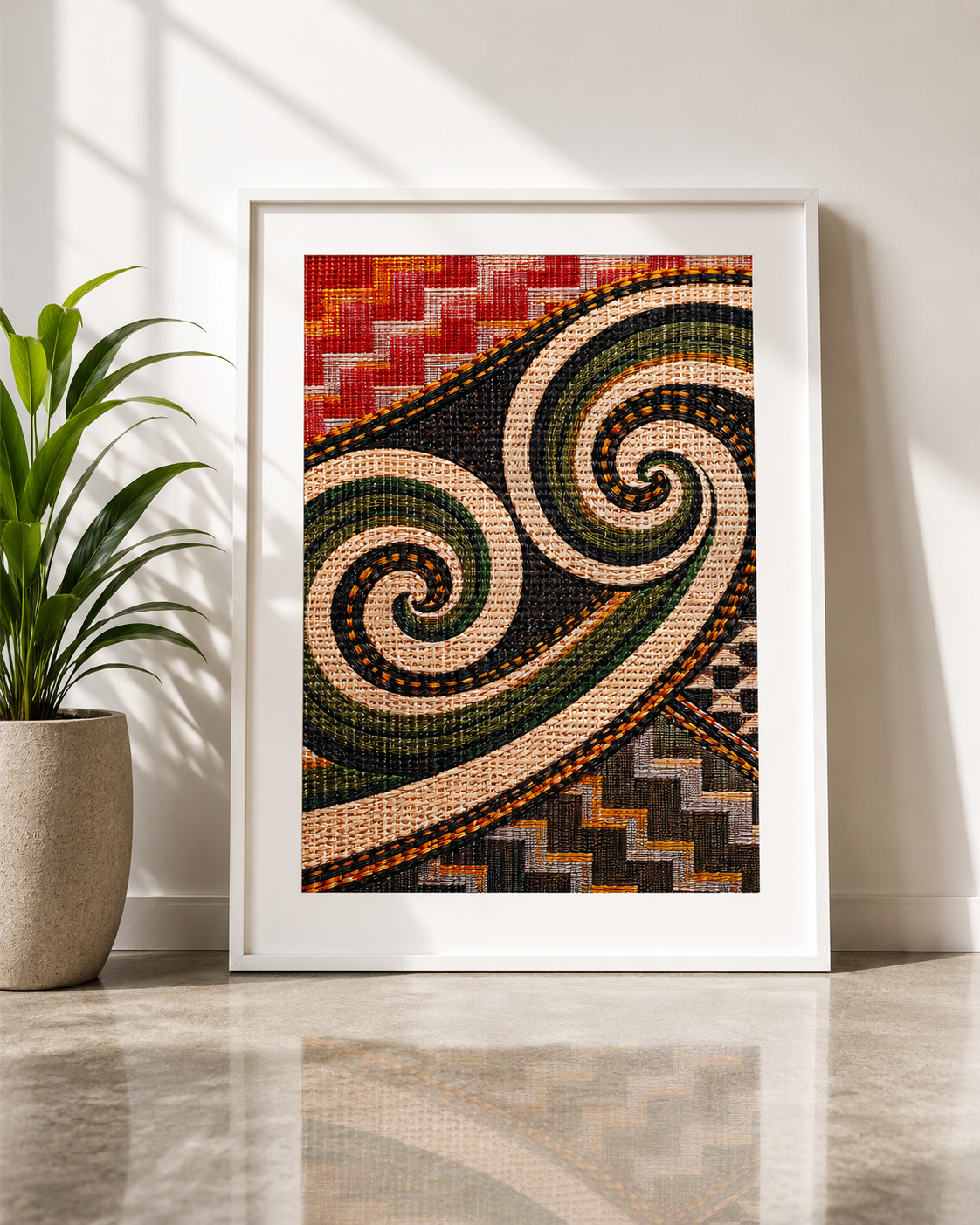 Woven Geometry - Koru Pathway