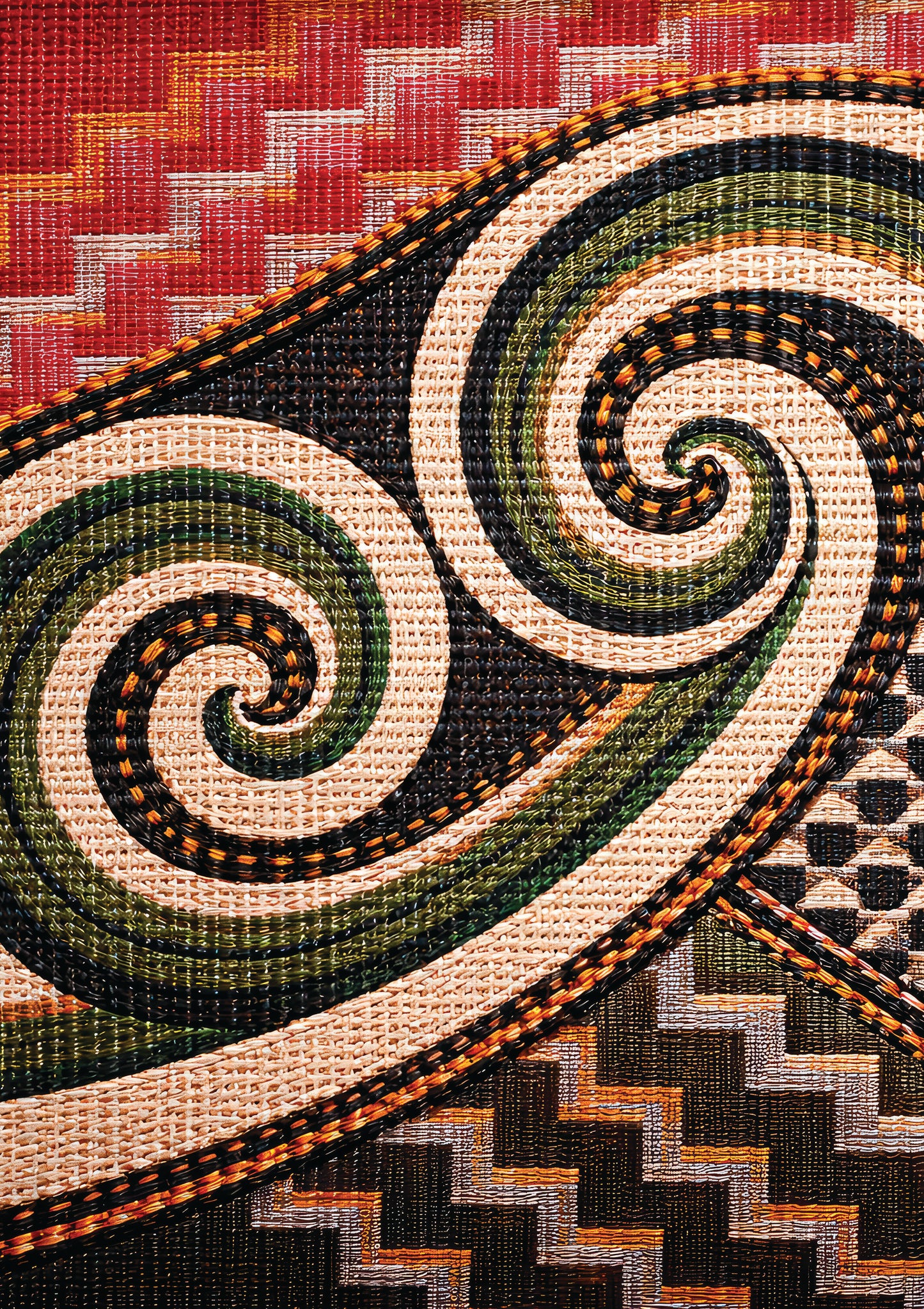 Woven Geometry - Koru Pathway