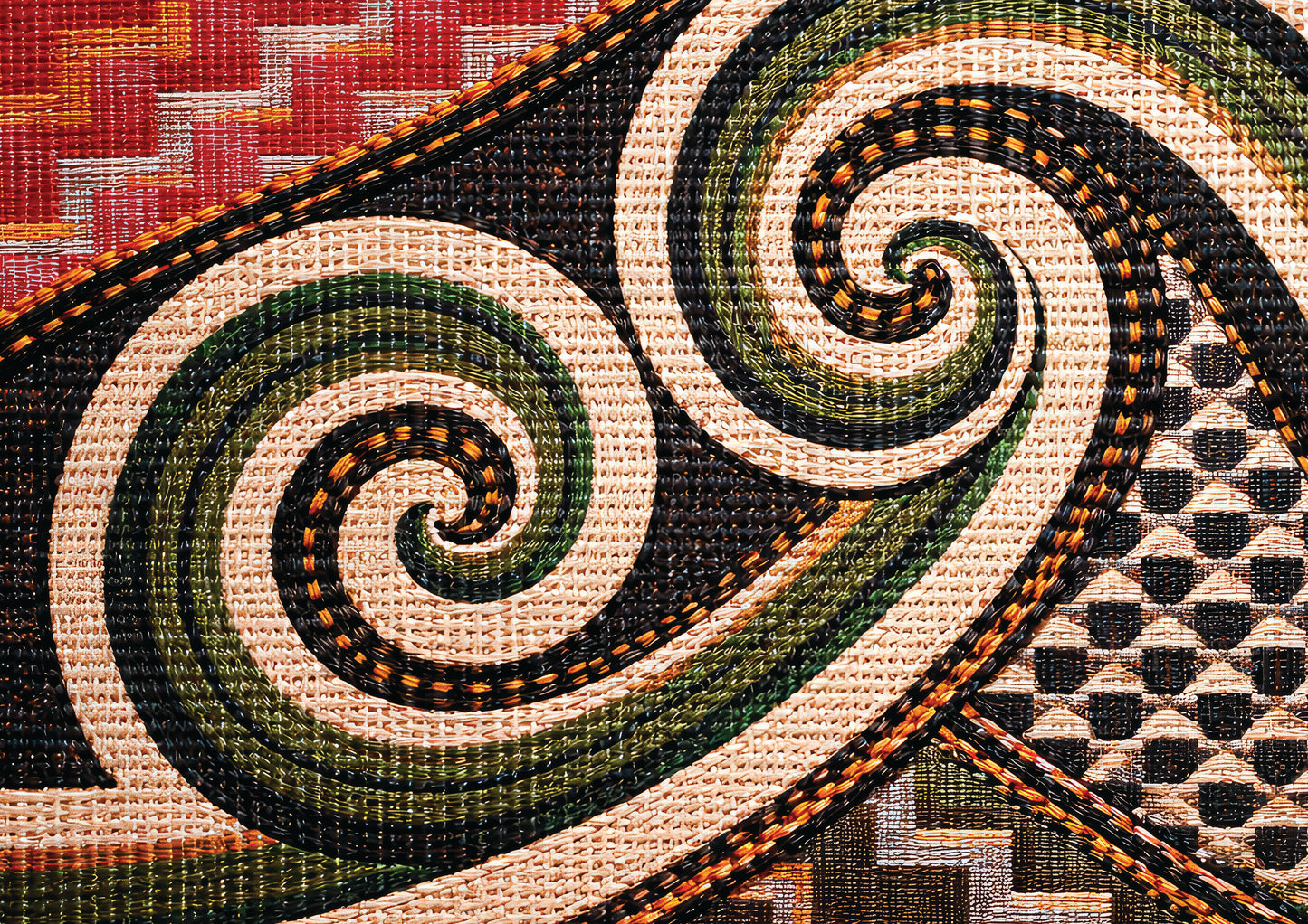 Woven Geometry - Koru Pathway