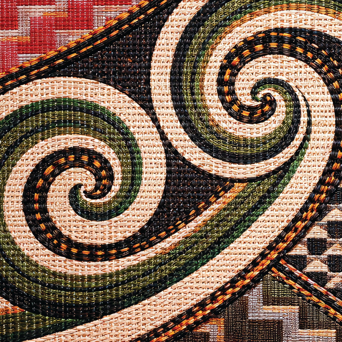 Woven Geometry - Koru Pathway