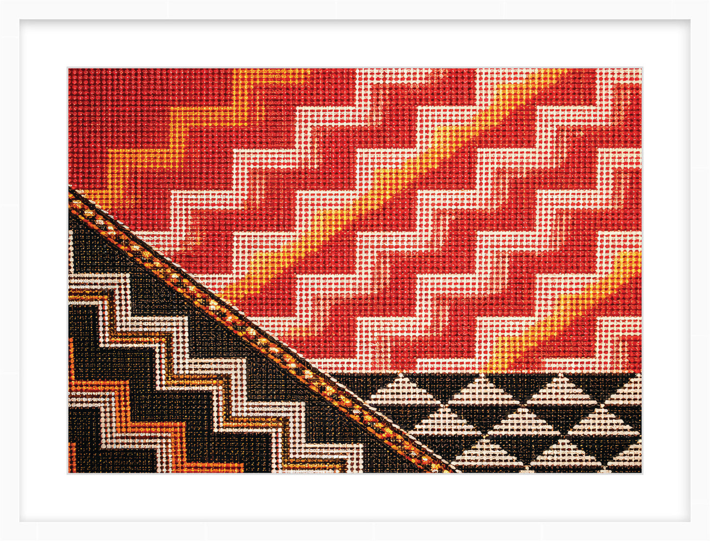 Woven Geometry - Ember Path
