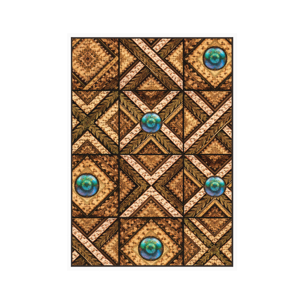 Sacred Geometry Canvas in Floating Frame