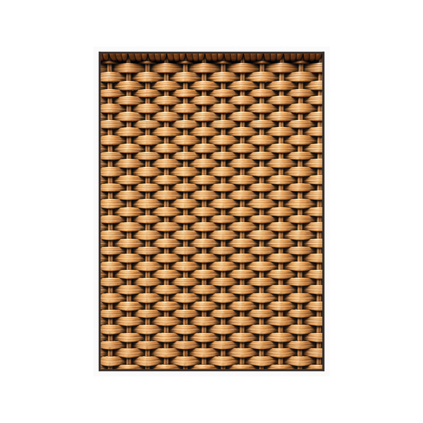 Interlace Canvas in Floating Frame